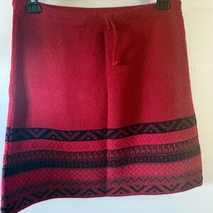 Alpaca skirt M/L made in Peru